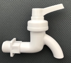 Vòi hồ nhựa Watertec Zemart trắng – Chính hãng Malaysia (WT00HA)