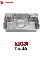 Chậu Rửa Chén Kassani KD220 Inox 304 Cao Cấp – Lựa Chọn Hoàn Hảo Cho Mọi Gian Bếp