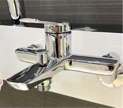 Vòi Sen Nóng Lạnh CAESAR S203C Tay Sen 1 Chế Độ – Tiết Kiệm Nước, Bền Đẹp Chuẩn Cao Cấp