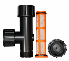 GYTF-200 Cục Lọc Nước Màng Lưới Chữ T Ren Trong 27mm – 200 Mesh Lọc Siêu Mịn