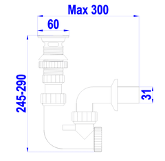 Bộ Xả Lavabo Nhấn Xi LV03 Mạ Crom Cao Cấp – Bền Đẹp, Thoát Nước Nhanh Cho Chậu Rửa Mặt