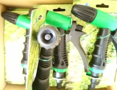 Vòi xịt tưới cây tăng áp W-9201 AQUAMATE Đài Loan – Điều chỉnh đa tia, bền bỉ, dễ sử dụng