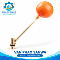Van phao cơ Sanwa Thái Lan 1/2" 3/4" 1" | Đồng DZR bền bỉ, chống rò rỉ, an toàn, chất lượng cao