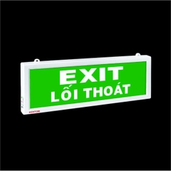 KT-110 Đèn Exit dạng hộp 1 mặt, Led 3W, 2 giờ (15cmx35cm) - Kentom/Việt Nam