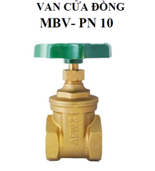 Van Cửa Đồng MBV PN10 DN15-100