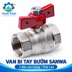 Van Bi Tay Bướm SANWA phi 21 /27 – Điều Khiển Nước Chính Xác, Bền Bỉ Theo Thời Gian