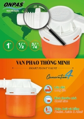Van phao nhựa thông minh Onpas phi 21 27 34