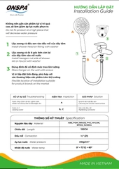 Bộ Sen Tắm Onspa L1083