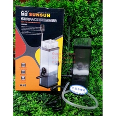 Lọc váng sunsun JY-02 JY-03 cho hồ cá hồ thủy sinh