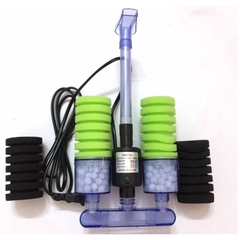 Lọc sủi vi sinh có MÁY BƠM bio bông ĐƠN , bông ĐÔI kèm vật liệu lọc XY-2901 , XY-2902