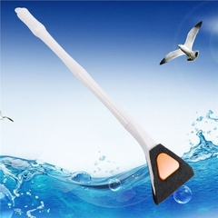 Cây chà hồ tích hợp cạo rêu - vệ sinh hồ kính đa năng - cây vệ sinh hồ cá tháo lắp tiện lợi