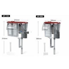 Máy Lọc Thác Dẹp XP-09D, XP-11D Cho Hồ Cá Thủy Sinh