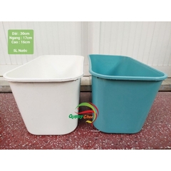 Khay Nhựa 5 Lít Nuôi Cá, Ép Cá kích Thước 30x15x15cm