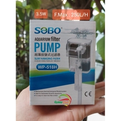 Lọc Thác Sobo WP-518H WP-528H WP-538H Dùng Cho Hồ Cá Nhỏ