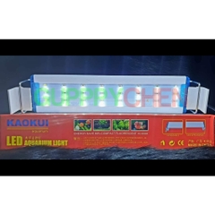 Đèn Led Máng KAOKUI 6 Hàng Bóng Ánh Sáng 10000k Dùng Cho Hồ Cá Thủy Sinh (20cm đến 60cm)