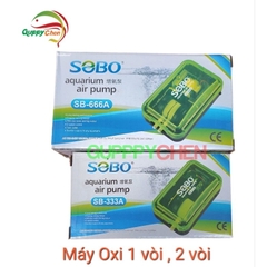 Máy Sủi Oxi Sobo 333A - 666A Cho Hồ Cá