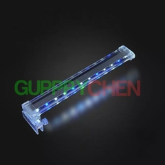 Đèn Led Kẹp Thủy Tinh 3 Dãy Bóng - 3 Chế Độ Màu - Led Kẹp KK Trang Trí Cho Bể Cá