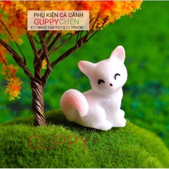 Mô Hình Trang Trí " Hồ Ly Mini " - Trang Trí Tiểu Cảnh Hồ Cá và Terarium