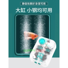 Máy Sủi Oxi Sobo Siêu Êm Trong Suốt AQ-009 , AQ-013 , AQ-016 , AQ-019 Dùng Cho Hồ Cá