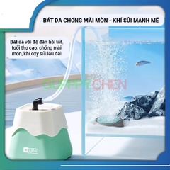 Máy Sủi Oxi Núi Lửa Cao Cấp YEE - máy sủi oxi siêu êm, có sẵn dây sủi và đá sủi