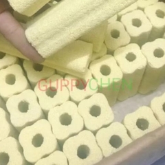 thanh sứ hoa mai nhỏ 9x3x3cm cho hồ cá