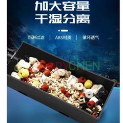 Hộp Lọc Máng Cho Hồ Cá - Hộp Đựng Vật Liệu Lọc ( chưa bao gồm máy bơm và dây ống nước )