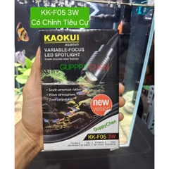 Đèn Rọi Kaokui KK-F05 3W 3 Chế Độ Màu Có Chỉnh Tiêu Cự - Đèn Rọi Mini Đa Năng Dùng Cho Hồ Thủy Sinh