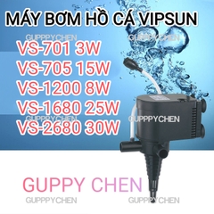 Máy Bơm Chìm VIPSUN FISH VS-701 VS-705 VS-1200 VS-1680 VS-2680 Dùng Cho Hồ Cá Thủy Sinh