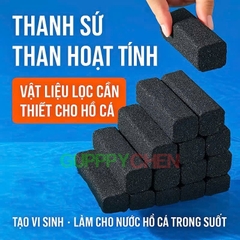 Thanh Sứ Than Hoạt Tính Yee - Vật Liệu Lọc Cao Cấp Cho Hồ Cá Thủy Sinh