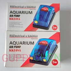 (Siêu Rẻ) Máy Thổi Oxi Hồ Cá - Hiệu KaoKui Không Ồn KK-248  &  KK-348