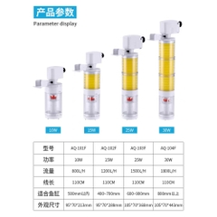 Máy Lọc Chìm SOBO AQ101F AQ102F AQ103F AQ104F - Bơm Lọc Nước Cho Hồ Cá