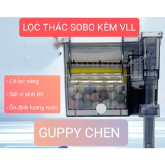 Lọc Thác Sobo WP-518H WP-528H WP-538H Dùng Cho Hồ Cá Nhỏ