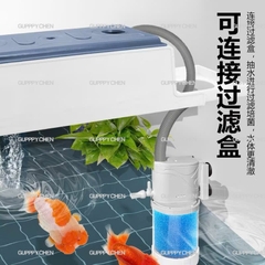 Lọc Chìm Tích Hợp Bơm Đa Năng Jeneca IPF-010 IPF-020 5 in 1 - Lọc Chìm Siêu Êm Lọc Dàn Mưa Cho Hồ Cá