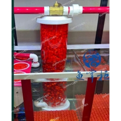 (TẶNG TÚI VLL) Vật liệu lọc cao cấp hạt Kanet ( Kaldnes ) Dùng cho hồ cá hồ thủy sinh