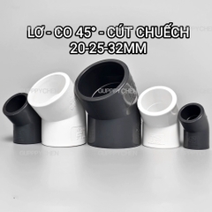 Phụ Kiện Lắp Ráp Ống Nước Hồ Cá - Co Nối T Co Vuông , Lơ , Bịt Ống Dùng Cho Máy Bơm Hồ Cá