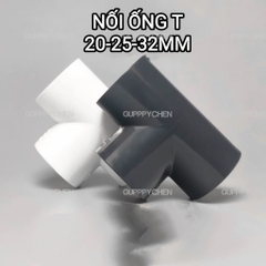 Phụ Kiện Lắp Ráp Ống Nước Hồ Cá - Co Nối T Co Vuông , Lơ , Bịt Ống Dùng Cho Máy Bơm Hồ Cá