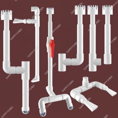 Phụ Kiện Ống Nước PVC Hồ Cá - Van Khoá - 1 Chiều - LUPPE - MỎ VỊT OUT - Nấm Xã - Cho Hồ Cá Thủy Sinh