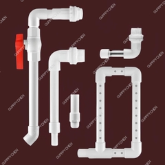Phụ Kiện Ống Nước PVC Hồ Cá - Van Khoá - 1 Chiều - LUPPE - MỎ VỊT OUT - Nấm Xã - Cho Hồ Cá Thủy Sinh