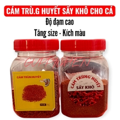 Cám Trùng Huyết Sấy Khô - Thức Ăn Dinh Dưỡng Cho Cá Cảnh