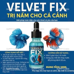 VELVET FIX - Siêu Phẩm Xử Lý Nấm Khử Khuẩn Hồ Cá , Bảo Vệ Chống Sốc Cho Cá Khi Thay Nước