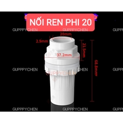 Phụ Kiện Ống Nước PVC Hồ Cá - Van Khoá - 1 Chiều - LUPPE - MỎ VỊT OUT - Nấm Xã - Cho Hồ Cá Thủy Sinh