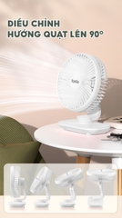 Quạt tích điện mini để bàn TopgiaKids M7-07