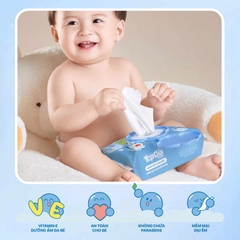 Khăn ướt trẻ em TopgiaKids (Thùng 6 gói)