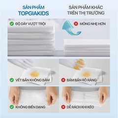 Khăn ướt trẻ em TopgiaKids (Thùng 6 gói)