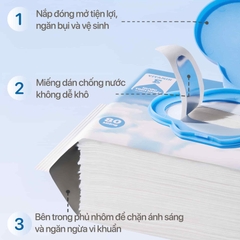 Khăn ướt trẻ em TopgiaKids (Thùng 6 gói)