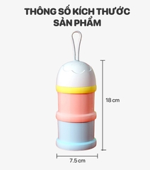 Hộp đựng sữa bột TopgiaKids