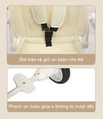 Xe đẩy gấp gọn trẻ em TopgiaKids M7-01