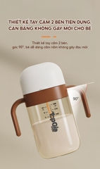 Bình sữa nắp lật PPSU TopgiaKids 240ml/300ml