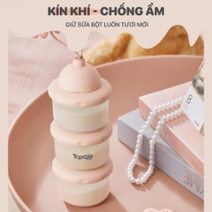 Hộp đựng sữa bột trẻ em
