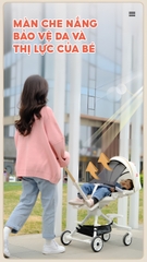 Xe đẩy gấp gọn trẻ em TopgiaKids M7-01